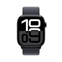 Apple Watch Series 10 GPS 46mm Jet Black Aluminium Case with Ink Sport Loop MWWR3ET/A kaina ir informacija | Išmanieji laikrodžiai (smartwatch) | pigu.lt