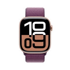 Apple Watch Series 10 GPS 46mm Rose Gold Aluminium Case with Plum Sport Loop MWWV3ET/A kaina ir informacija | Išmanieji laikrodžiai (smartwatch) | pigu.lt