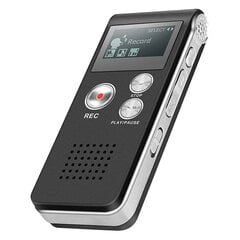 Paranormal Equipment Digital EVP Voice Activated Recorder USB US 8GB (juoda) kaina ir informacija | Diktofonai | pigu.lt