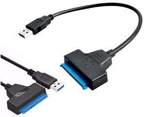 Usb adapteris sata 3.0, Izoxis M-8802 kaina ir informacija | Adapteriai, USB šakotuvai | pigu.lt