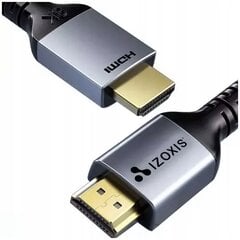 Hdmi 8k laidas, Izoxis M-18929 2m kaina ir informacija | Adapteriai, USB šakotuvai | pigu.lt