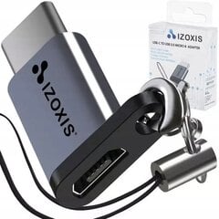 Usb-c usb adapteris, Izoxis M-18933 kaina ir informacija | Adapteriai, USB šakotuvai | pigu.lt