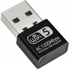 Wifi usb adapteris, Izoxis M-19181 1200Mbps kaina ir informacija | Adapteriai, USB šakotuvai | pigu.lt