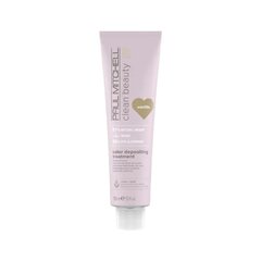 Dažanti plaukų kaukė Paul Mitchell Clean Beauty Color Depositing Treatment 150ml - Vanilla kaina ir informacija | Priemonės plaukų stiprinimui | pigu.lt