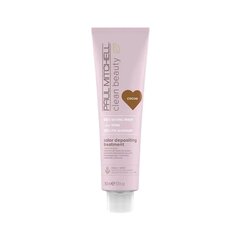 Dažanti plaukų kaukė Paul Mitchell Clean Beauty Color Depositing Treatment 150ml - Cocoa kaina ir informacija | Priemonės plaukų stiprinimui | pigu.lt