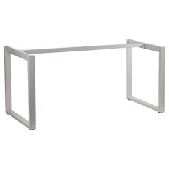 Metalinis rašomojo stalo rėmas Stema NY-131A, 100-160x60x72,5 cm, baltas kaina ir informacija | Baldinės kojelės ir kojos | pigu.lt