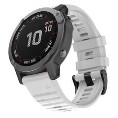 Skirta Garmin Fenix 6x 26 mm silikoninei išmaniojo laikrodžio apyrankei цена и информация | Смарт-часы (smartwatch) | pigu.lt