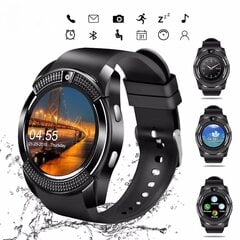 V8 išmanusis laikrodis Smart Watch Ring Išmanieji laikrodžiai цена и информация | Смарт-часы (smartwatch) | pigu.lt