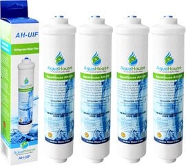 AquaHouse AH-UIF фильтр для воды для холодильников Samsung и Haier, 4 шт. цена и информация | Аксессуары для бытовой техники | pigu.lt