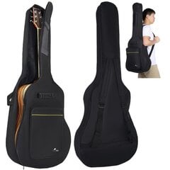 Gitaros dėklas, Malatec M-7880 juodas kaina ir informacija | Priedai muzikos instrumentams | pigu.lt