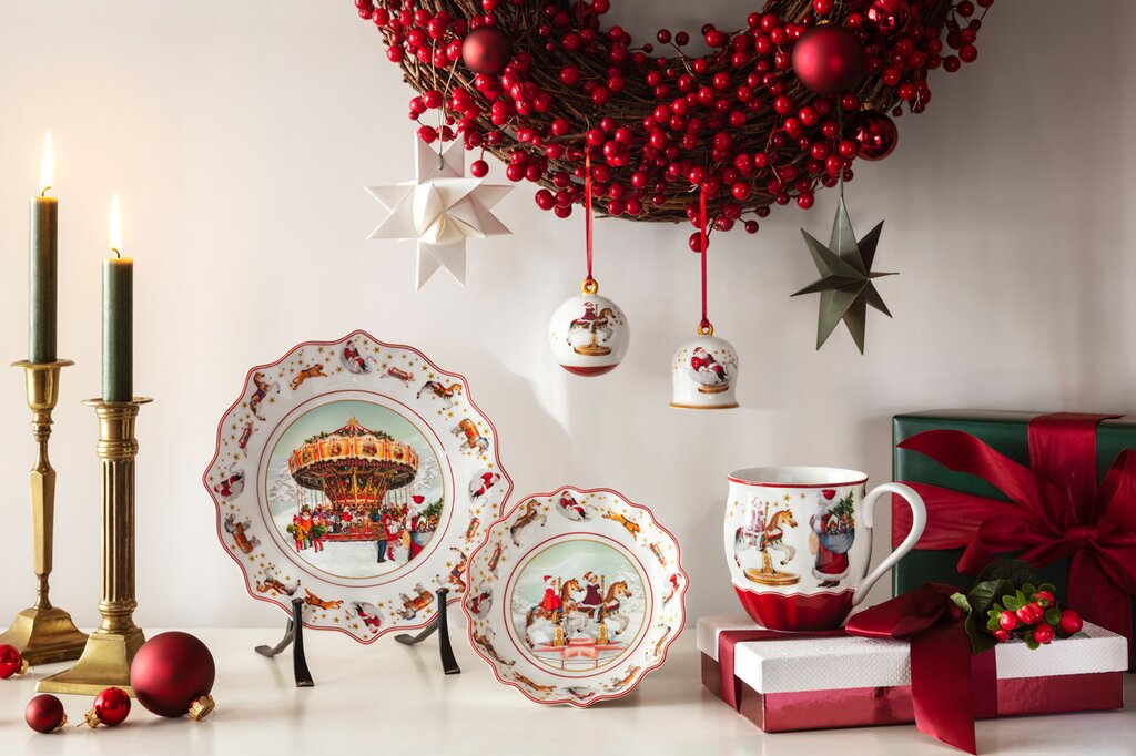 Villeroy & Boch dubenėlis Annual Christmas Edition 2024, 16 cm kaina ir informacija | Indai, lėkštės, pietų servizai | pigu.lt