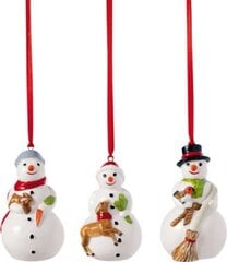 Villeroy & Boch Nostalgic Ornaments eglutės žaisliukų rininys 8cm, 3 vnt. kaina ir informacija | Eglutės žaisliukai, viršūnės | pigu.lt