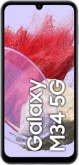 Prekė su pažeista pakuote. Samsung Galaxy M34 5G 6/128GB Prism Silver kaina ir informacija | Mobilieji telefonai, foto ir video prekės su pažeista pakuote | pigu.lt