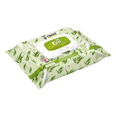 Drėgnos servetėlės ​​su pelargonijos ir eukalipto aromatu Croci Eco Wipes, 15 vnt kaina ir informacija | Priežiūros priemonės gyvūnams | pigu.lt