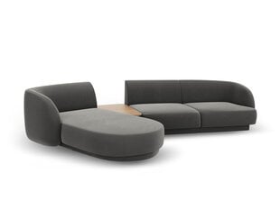 Modulinė sofa Micadoni Miley, pilka kaina ir informacija | Sofos | pigu.lt