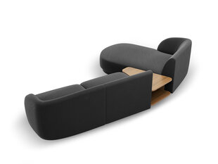 Modulinė sofa Micadoni Miley, pilka kaina ir informacija | Sofos, sofos-lovos | pigu.lt