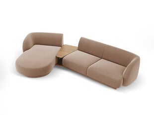 Modulinė sofa Micadoni Miley, ruda kaina ir informacija | Sofos | pigu.lt