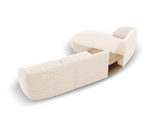 Modulinė sofa Micadoni Miley, smėlio spalvos kaina ir informacija | Sofos | pigu.lt