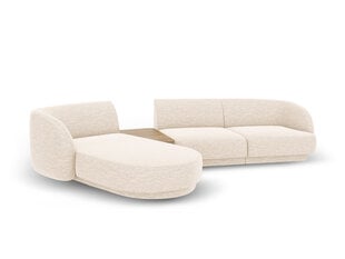 Modulinė sofa Micadoni Miley, smėlio spalvos kaina ir informacija | Sofos | pigu.lt