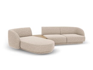 Modulinė sofa Micadoni Miley, šviesiai ruda kaina ir informacija | Sofos | pigu.lt