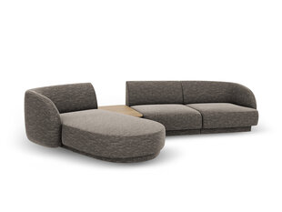 Modulinė sofa Micadoni Miley, ruda kaina ir informacija | Sofos | pigu.lt