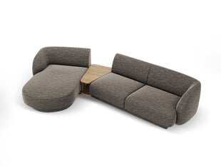 Modulinė sofa Micadoni Miley, ruda kaina ir informacija | Sofos | pigu.lt