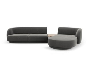 Modulinė sofa Micadoni Miley, pilka kaina ir informacija | Sofos | pigu.lt