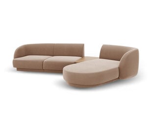 Modulinė sofa Micadoni Miley, ruda kaina ir informacija | Sofos | pigu.lt