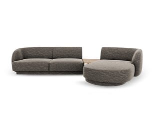 Modulinė sofa Micadoni Miley, ruda kaina ir informacija | Sofos | pigu.lt