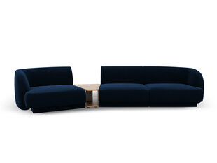 Modulinė sofa Micadoni Miley, juoda kaina ir informacija | Sofos | pigu.lt