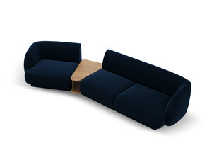 Modulinė sofa Micadoni Miley, juoda kaina ir informacija | Sofos | pigu.lt