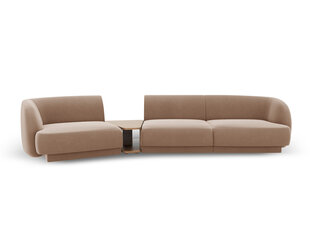 Modulinė sofa Micadoni Miley, ruda kaina ir informacija | Sofos | pigu.lt