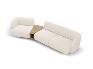 Modulinė sofa Micadoni Miley, smėlio spalvos kaina ir informacija | Sofos | pigu.lt