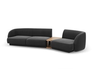 Modulinė sofa Micadoni Miley, pilka kaina ir informacija | Sofos | pigu.lt