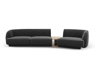 Modulinė sofa Micadoni Miley, pilka kaina ir informacija | Sofos | pigu.lt