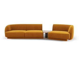 Modulinė sofa Micadoni Miley, geltona kaina ir informacija | Sofos | pigu.lt