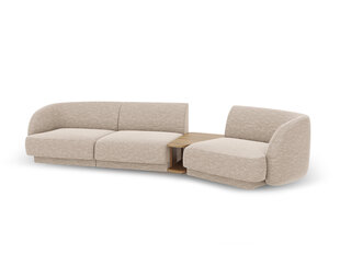 Modulinė sofa Micadoni Miley, ruda kaina ir informacija | Sofos | pigu.lt