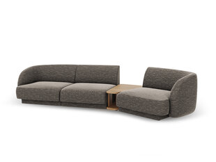 Modulinė sofa Micadoni Miley, ruda kaina ir informacija | Sofos | pigu.lt