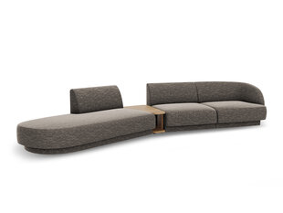 Modulinė sofa Micadoni Miley, ruda kaina ir informacija | Sofos | pigu.lt