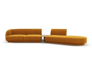 Modulinė sofa Micadoni Miley, geltona kaina ir informacija | Sofos | pigu.lt