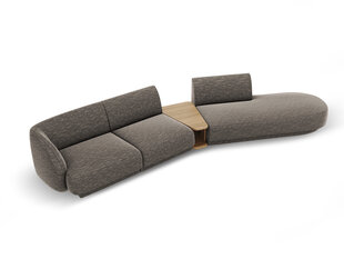 Modulinė sofa Micadoni Miley, ruda kaina ir informacija | Sofos | pigu.lt