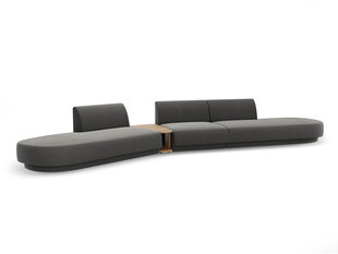 Modulinė sofa Micadoni Miley, pilka kaina ir informacija | Sofos | pigu.lt