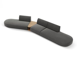 Modulinė sofa Micadoni Miley, pilka kaina ir informacija | Sofos | pigu.lt