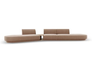 Modulinė sofa Micadoni Miley, ruda kaina ir informacija | Sofos | pigu.lt