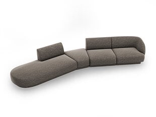 Modulinė sofa Micadoni Miley, ruda kaina ir informacija | Sofos | pigu.lt