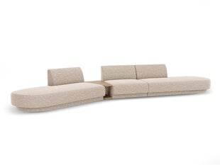 Modulinė sofa Micadoni Miley, ruda kaina ir informacija | Sofos, sofos-lovos | pigu.lt