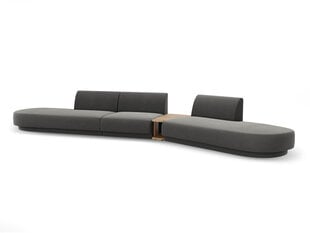 Modulinė sofa Micadoni Miley, pilka kaina ir informacija | Sofos | pigu.lt