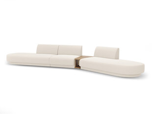 Modulinė sofa Micadoni Miley, smėlio spalvos kaina ir informacija | Sofos | pigu.lt