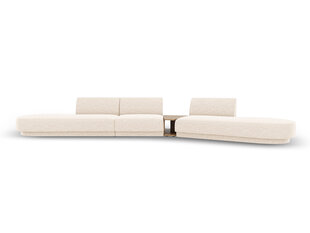 Modulinė sofa Micadoni Miley, smėlio spalvos kaina ir informacija | Sofos | pigu.lt