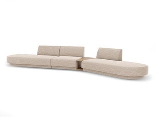 Modulinė sofa Micadoni Miley, ruda kaina ir informacija | Sofos | pigu.lt